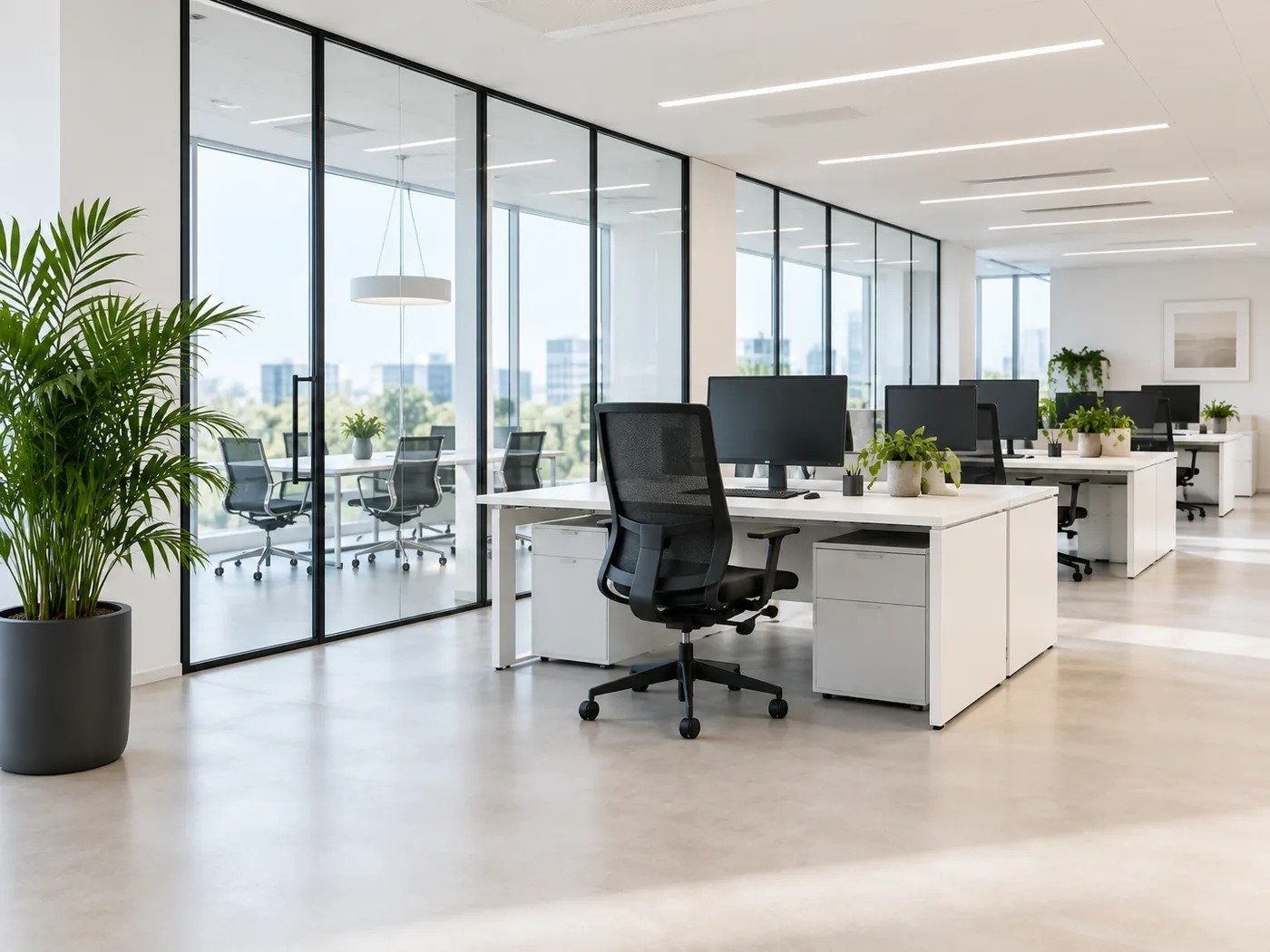 Schoon en modern kantoor